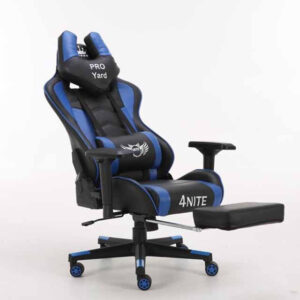 كرسي قيم أزرق مطور