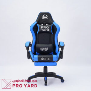 كرسي العاب قيمنق لون أزرق